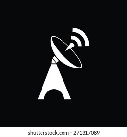Satellite antenna icon