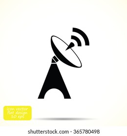 Satellite antenna icon
