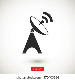 Satellite antenna icon