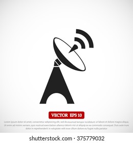 Satellite antenna icon