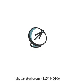 Satellite Antenna Vector Flat Icon