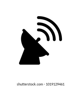 satellite antenna vector icon