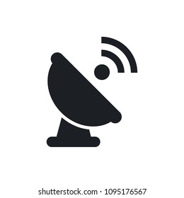 satellite antenna vector icon