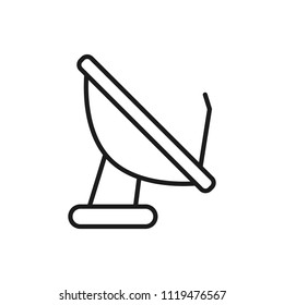satellite antenna vector icon