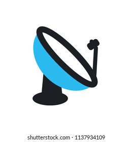 satellite antenna vector icon