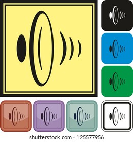 Satellite, antenna, vector, icon