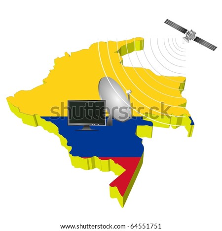 Satellite communications in Colombia