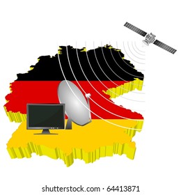 Satellite communications in Germany