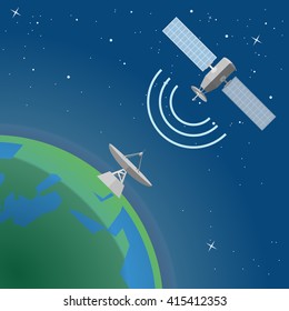 Satellite connection