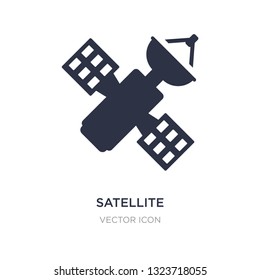 satellite connection icon on white background. Simple element illustration from Technology concept. satellite connection sign icon symbol design.