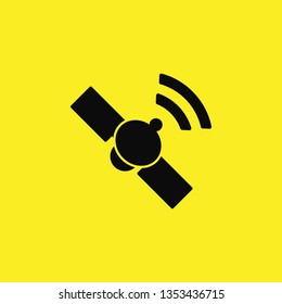 satellite cosmos icon vector
