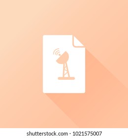 Satellite dish icon