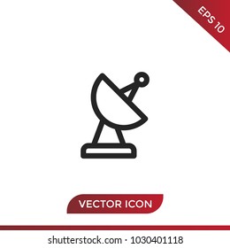 Satellite dish icon