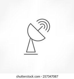 satellite dish icon