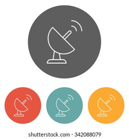 satellite dish icon