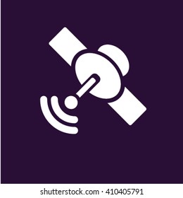 icono de antena parabólica
