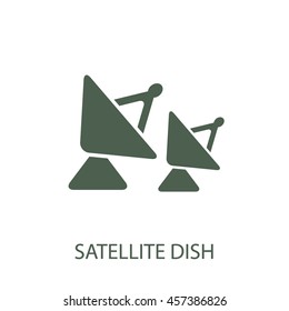 icono de antena parabólica