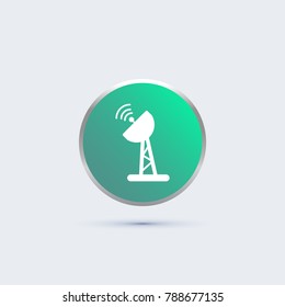 Satellite dish icon
