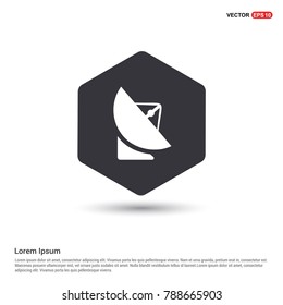 satellite dish icon Background icon template