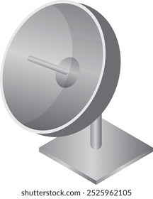 Satellitenschüssel-Symbol Datenkommunikation und -verteilung