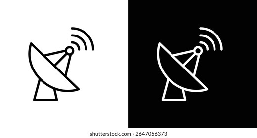 Satellite dish icon. Graphic Design vector icon. Ui Ux Icons