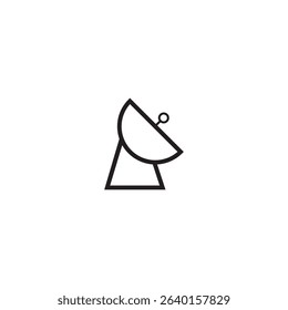 satellite dish icon illustratration element design