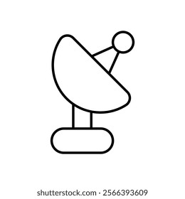 Satellite Dish icon. Network icon design. vector graphic