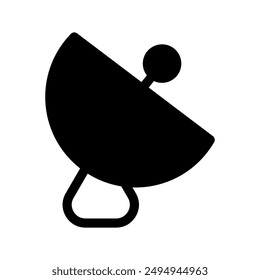 Satellite Dish Icon Vector Symbol Design Illustration