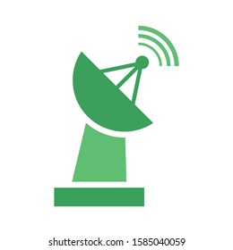 Satellite  dish logo template vector icon design