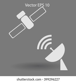 satellite and satellite dish picture