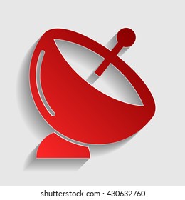 Satellite dish sign