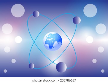 Satellite dish transmission data