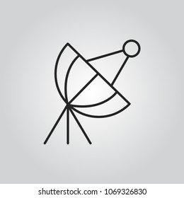 Satellite Dish Vector Icon