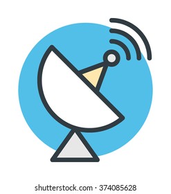 Satellite Dish Vector Icon