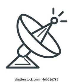 Satellite Dish Vector Icon