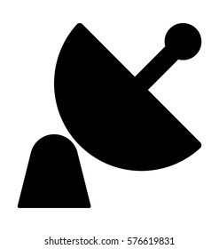 Satellite Dish Vector Icon