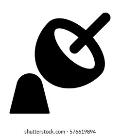 Satellite Dish Vector Icon
