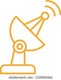 Satellite Dish vector icon. Can be used for printing, mobile and web applications.
