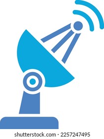 Satellite Dish vector icon. Can be used for printing, mobile and web applications.