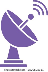 Satellite Dish vector icon. Can be used for printing, mobile and web applications.