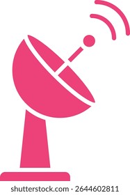 Satellite Dish vector icon. Can be used for printing, mobile and web applications.