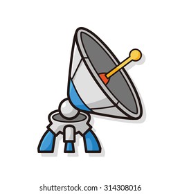 satellite doodle