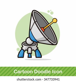 satellite doodle