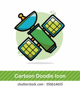 satellite doodle