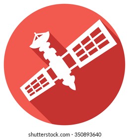 satellite flat icon