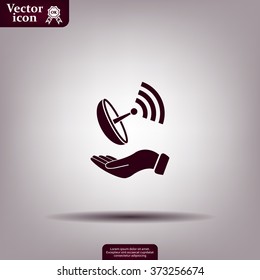 Satellite Icon