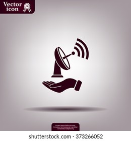 Satellite Icon
