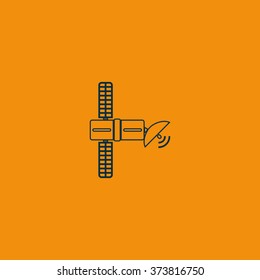 Satellite icon.