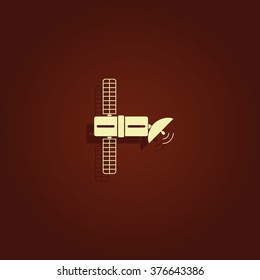 Satellite icon.