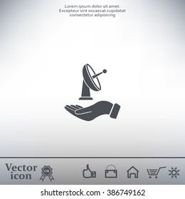 Satellite Icon